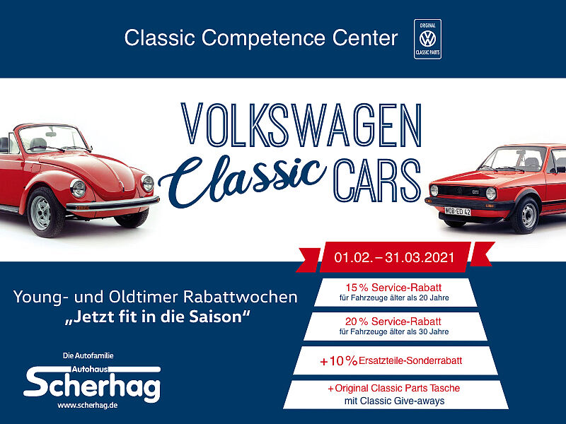 Young- und Oldtimer Rabattwochen